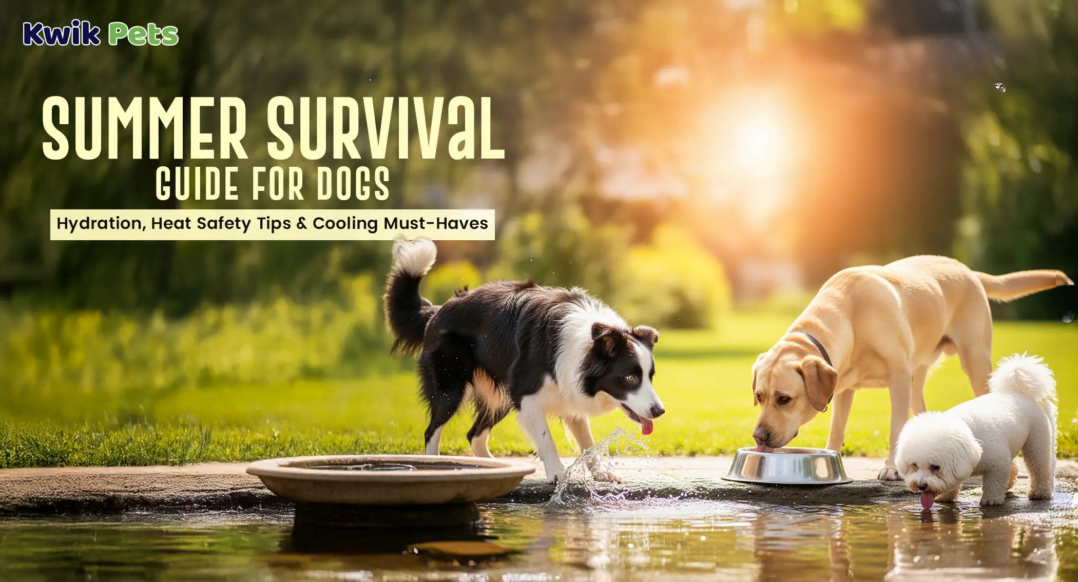 Summer Survival Guide for Dogs: Hydration, Heat Safety Tips & Cooling Must-Haves