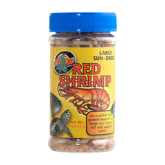 Zoo Med Sun-Dried Large Red Shrimp Reptile Food 0.5-oz