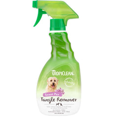 TropiClean Sweet Pea Tangle Remover Dog & Cat Spray 16-oz