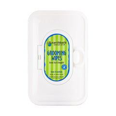 Earthbath Grooming Wipes for Dogs & Cats Green Tea & Awapuhi 100 Count