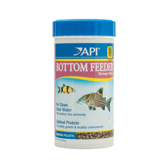 API Bottom Feeder Premium Shrimp Sinking Pellets Fish Food 7.9-oz