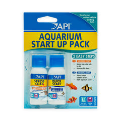 API Stress Coat & Quick Start Aquarium Start Up Pack 2 Count 1-oz