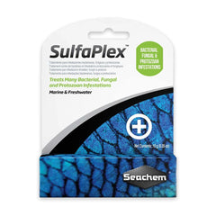 Seachem Laboratories Sulfaplex Antibiotic and Anti-fungal Medication 0.4 oz