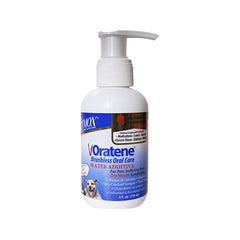 Zymox Oratene Brushless Enzymatic Oral Care Therapy Water Additive Bottle for Dogs & Cats 4-oz