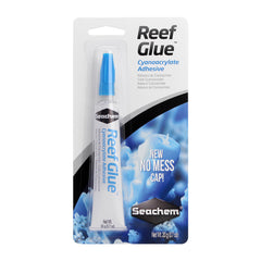 Seachem Laboratories Reef Glue Cyanoacrylate Adhesive Gel Clear 20g 0.7-oz
