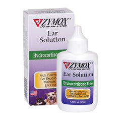 Zymox Ear Solution without Hydrocortisone 1.25-oz