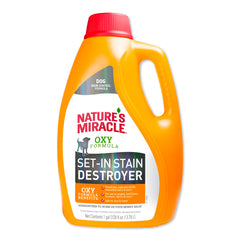 Nature's Miracle OXY Formula Set-In Stain Destroyer for Dogs 128-oz