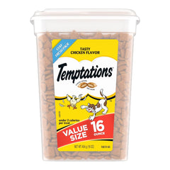 Temptations Classics Crunchy & Soft Adult Cat Treats Tasty Chicken 16-oz