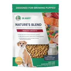 Dr. Marty Nature's Blend Healthy Growth Freeze-Dried Raw Puppy Dog Food 16-oz