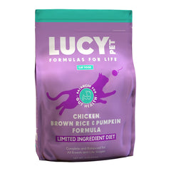Lucy Pet Products Formulas for Life Dry Cat Food Chicken Brown Rice & Pumpkin 4-lb