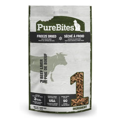 PureBites Beef Liver Freeze-Dried Cat Treats 1.55-oz