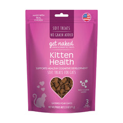 Get Naked Kitten Health Grain-Free Soft Cat Treats Chicken 2.5-oz