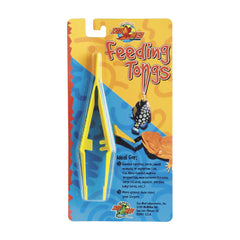 Zoo Med Deluxe High Quality Feeding Tongs Yellow 6-in