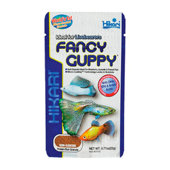 Hikari USA Tropical Fancy Guppy Semi-Floating Granules Fish Food 0.77-oz