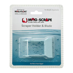 Mag-Float Scraper Holder & Blade for the Acrylic Aquariums Blue/Clear Small & Medium