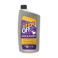 Urine Off Dog & Puppy Formula Bottle with Carpet Injector Cap 32-oz