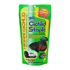 Hikari USA Cichlid Staple Floating Mini Pellets Fish Food 8.8-oz