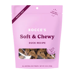 Bocce's Bakery Soft & Chewy Dog Treats Duck 6-oz