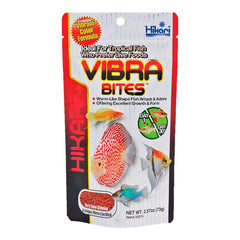 Hikari USA Vibra Bites Tropical Very Slow Sinking Fish Food 2.57-oz