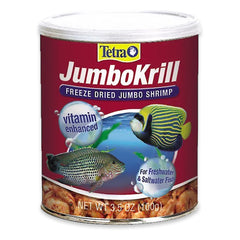 Tetra JumboKrill Freeze-Dried Shrimp Fish Treats 3.5-oz