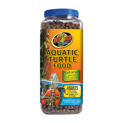 Zoo Med Natural Aquatic Turtle Dry Food Growth Formula 13-oz