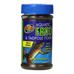 Zoo Med Aquatic Frog & Tadpole Dry Food 2-oz