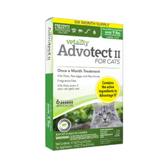 Vetality Advotect II Cat Flea Treatment Over 9-lb