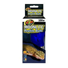 Zoo Med Moonlite Reptile Bulb Deep Blue 100W