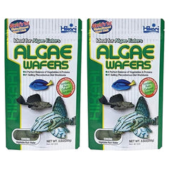 Hikari USA Rapidly Sinking Algae Wafers Fish Food 8.8-oz 2 Pack