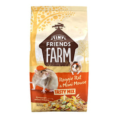 Tiny Friends Farm Reggie Rat & Mimi Mouse Tasty Mix Dry Food 2-lb