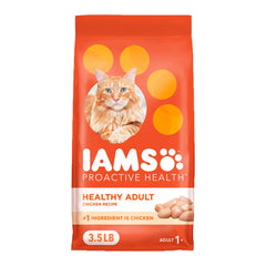 IAMS Proactive Health Adult Dry Cat Food Chicken 3.5-lb