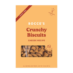 Bocce's Bakery Crunchy Biscuits Dog Treats Cheese 14-oz