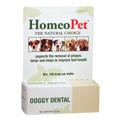 HomeoPet Doggy Dental for Plaque & Tartar Removal 15 ml