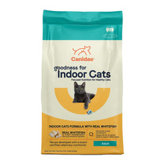 CANIDAE PURE Goodness for Indoor Cats Adult Dry Cat Food Real Whitefish 5-lb