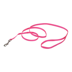 Coastal Single-Ply Nylon Dog Leash Pink Bright 3/8 in X 6 ft