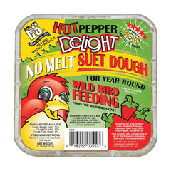 C&S Hot Pepper Delight No Melt Suet Dough for Wild Birds 11.75-oz