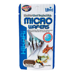 Hikari USA Tropical Slow Sinking Micro Wafers Fish Food 0.7-oz