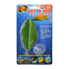 Zoo Med Betta Bed Leaf Hammock Green Large