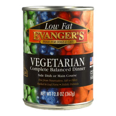 Evanger's Super Premium Wet Dog & Cat Food Vegetarian 12.8-oz