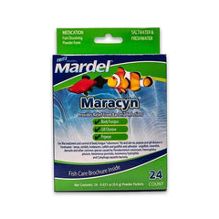 Mardel Maracyn Antibacterial Medication 24 Count 0.021-oz