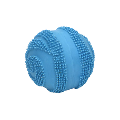 Coastal Rascals Latex Spiny Ball Dog Toy Blue Lagoon 2.5-in
