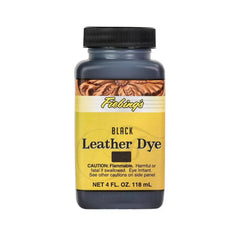 Fiebing’s Leather Dye Black 4-oz