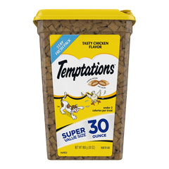 Temptations Classics Crunchy & Soft Adult Cat Treats Tasty Chicken 30-oz