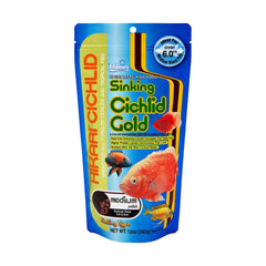 Hikari USA Cichlid Gold Sinking Medium Pellets Fish Food  12-oz