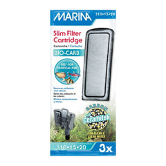 Marina Bio-Carb Carbon Slim Filter Cartridge 3 Count