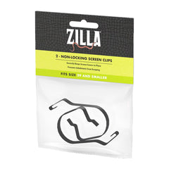 Zilla Non-Locking Screen Clips Small