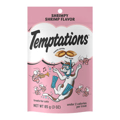 Temptations Classics Crunchy & Soft Adult Cat Treats Shrimpy Shrimp 3-oz