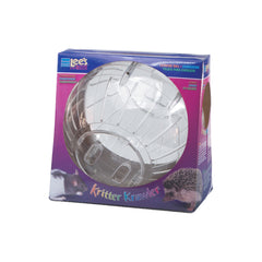 Lee's Aquarium & Pet Products Kritter Krawler Clear View-Thru Running Ball Jumbo