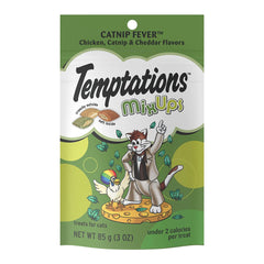 Temptations MixUps Catnip Fever Crunchy & Soft Adult Cat Treats 3-oz