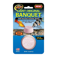 Zoo Med Original Banquet Fish Feeding Block Giant 1.4-oz